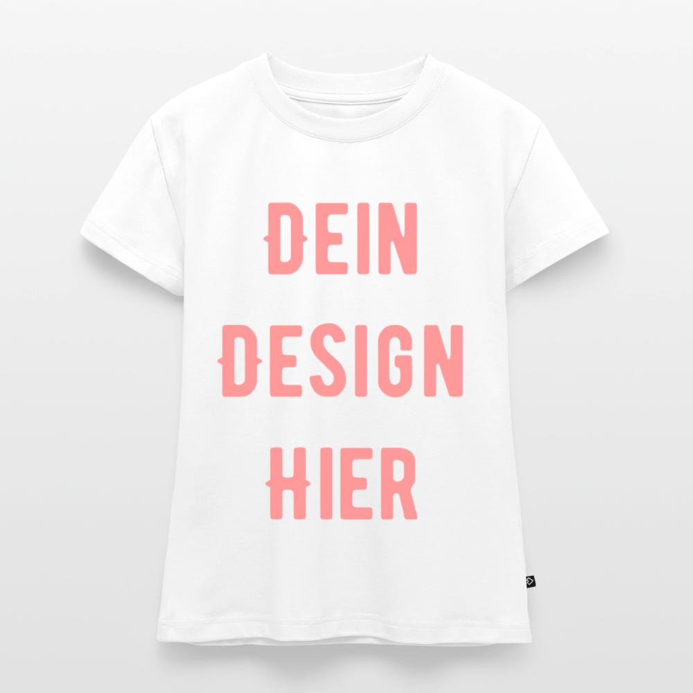 SLIM FIT Frauen Organic T-Shirt - Weiß