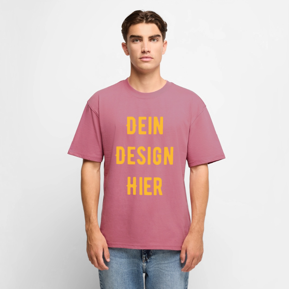 Unisex Premium Oversized Bio T-Shirt - Mauve