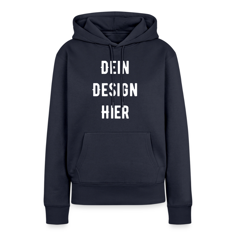 Frauen Premium Hoodie - Navy