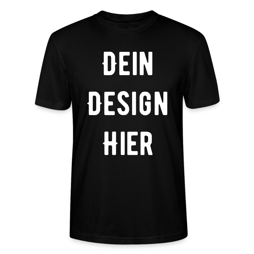 Stanley/Stella Unisex T-Shirt CRAFTER - Schwarz