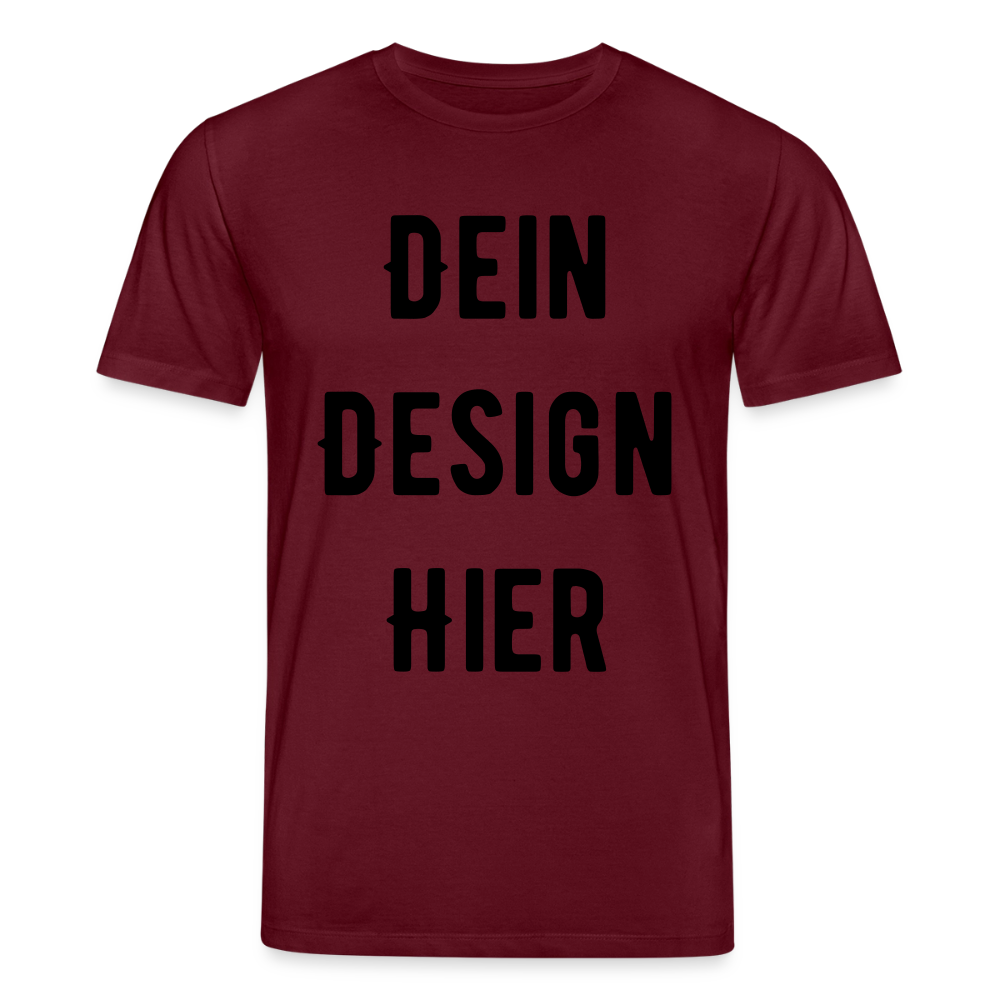 Stanley/Stella Unisex Bio-T-Shirt CREATOR - Burgunderrot