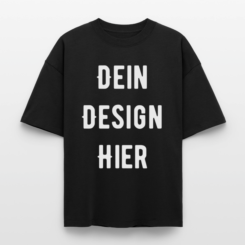 Heavyweight Unisex Boxy T-Shirt von stanley/stella - Schwarz