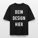Heavyweight Unisex Boxy T-Shirt von stanley/stella - Schwarz