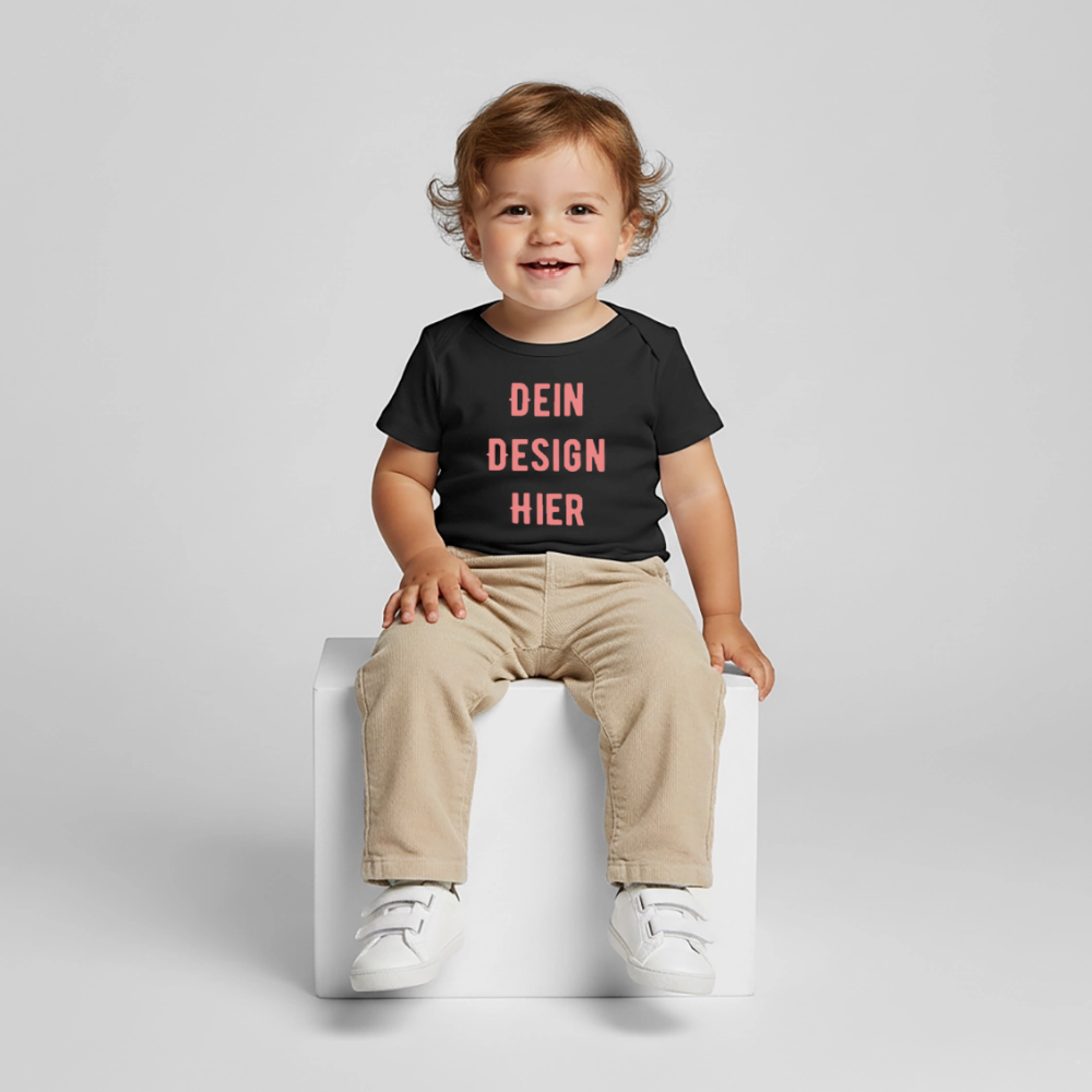 Baby Premium Bio-T-Shirt - Schwarz