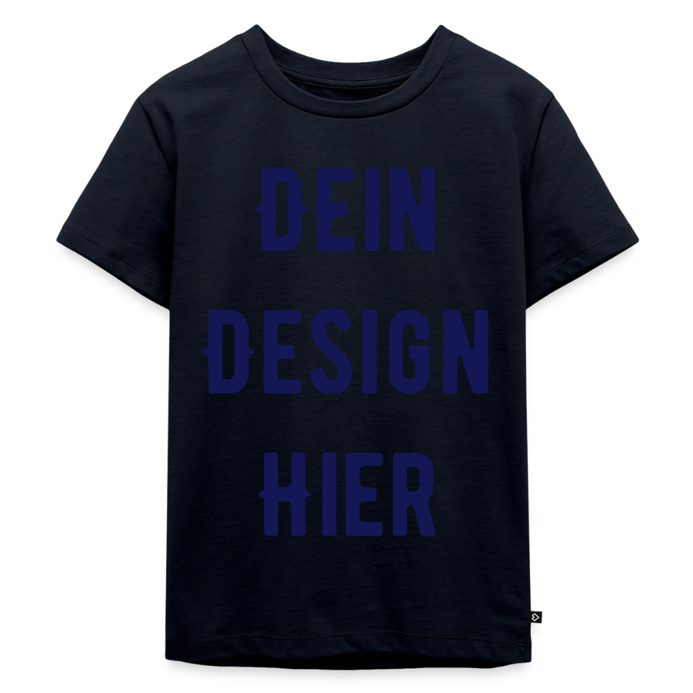 Kinder Premium Bio T-Shirt - Navy