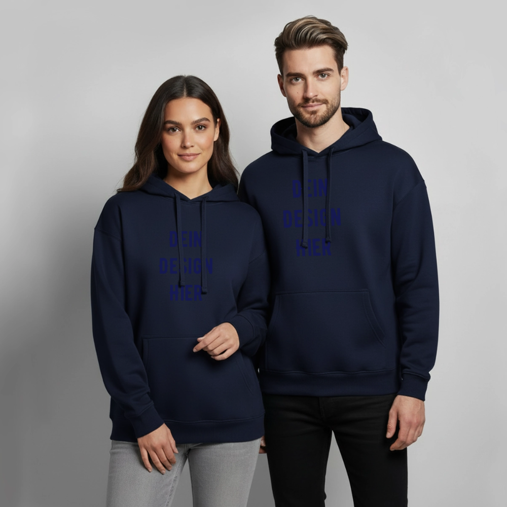 Oversized Unisex Hoodie von Stanley/Stella - Navy