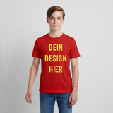 Teenager Premium Bio T-Shirt - Rot