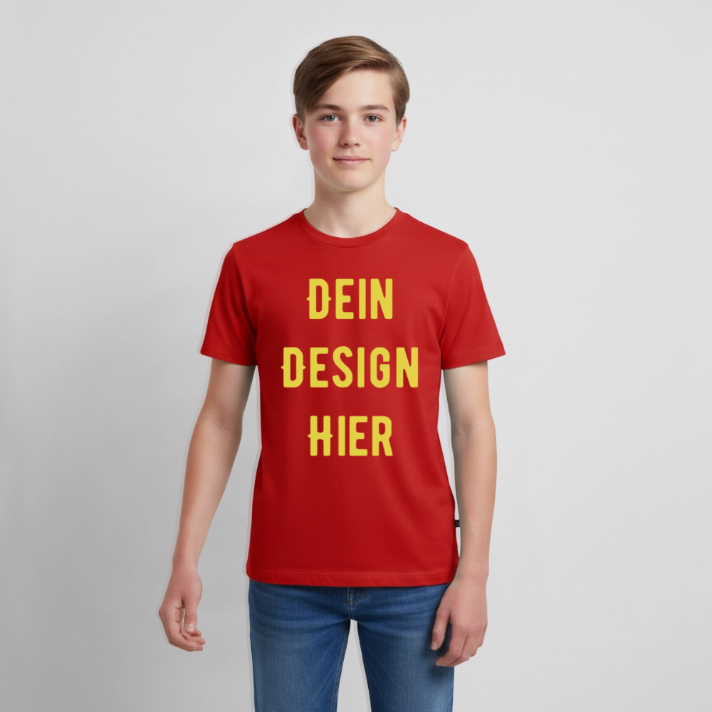 Teenager Premium Bio T-Shirt - Rot