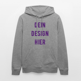 Stanley/Stella Unisex Bio-Hoodie CRUISER - Hellgrau marmoriert