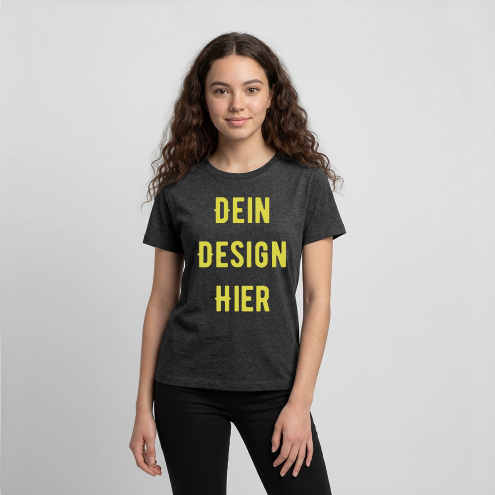 Teenager Premium Bio T-Shirt - Anthrazit meliert