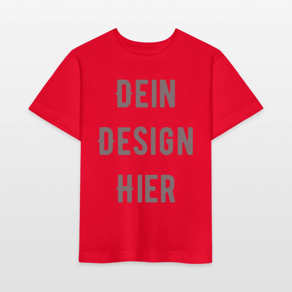 Bio Kinder T-Shirt MINI CREATOR - Rot