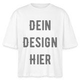 Frauen Boxy Bio-T-Shirt Nova - Weiß