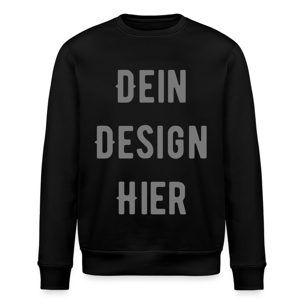 Stanley/Stella Unisex Bio-Sweatshirt ROLLER - Schwarz