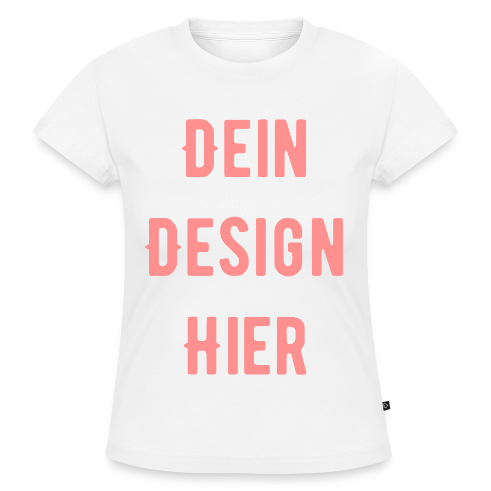 SLIM FIT Frauen Organic T-Shirt - Weiß