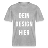 RELAXED FIT Unisex Organic T-Shirt - Grau meliert