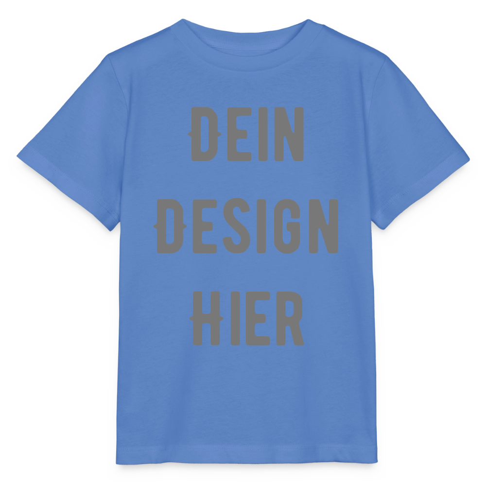 Bio Kinder T-Shirt MINI CREATOR - Blau