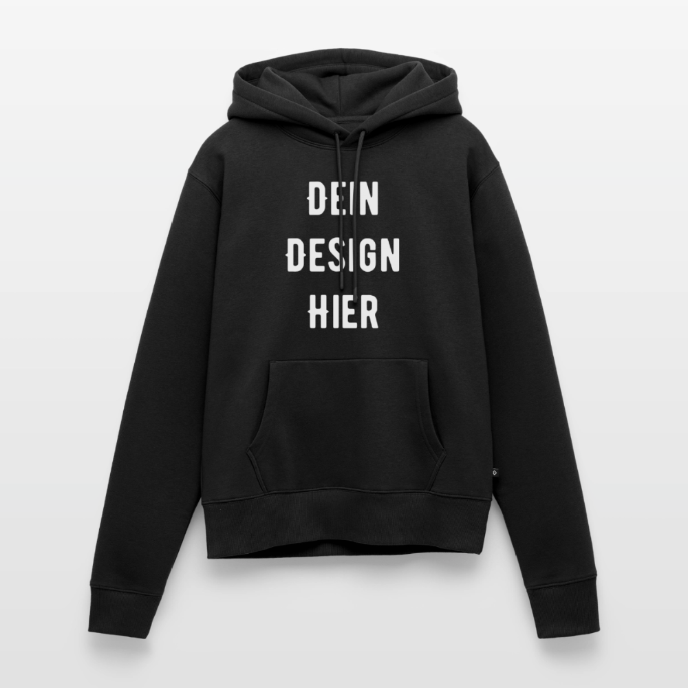 Frauen Premium Hoodie - Schwarz
