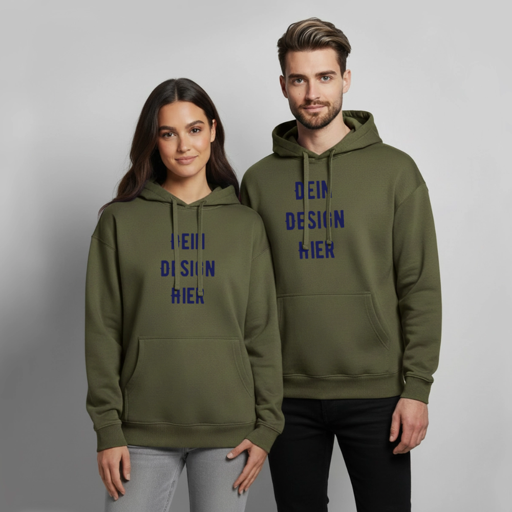 Oversized Unisex Hoodie von Stanley/Stella - Khaki