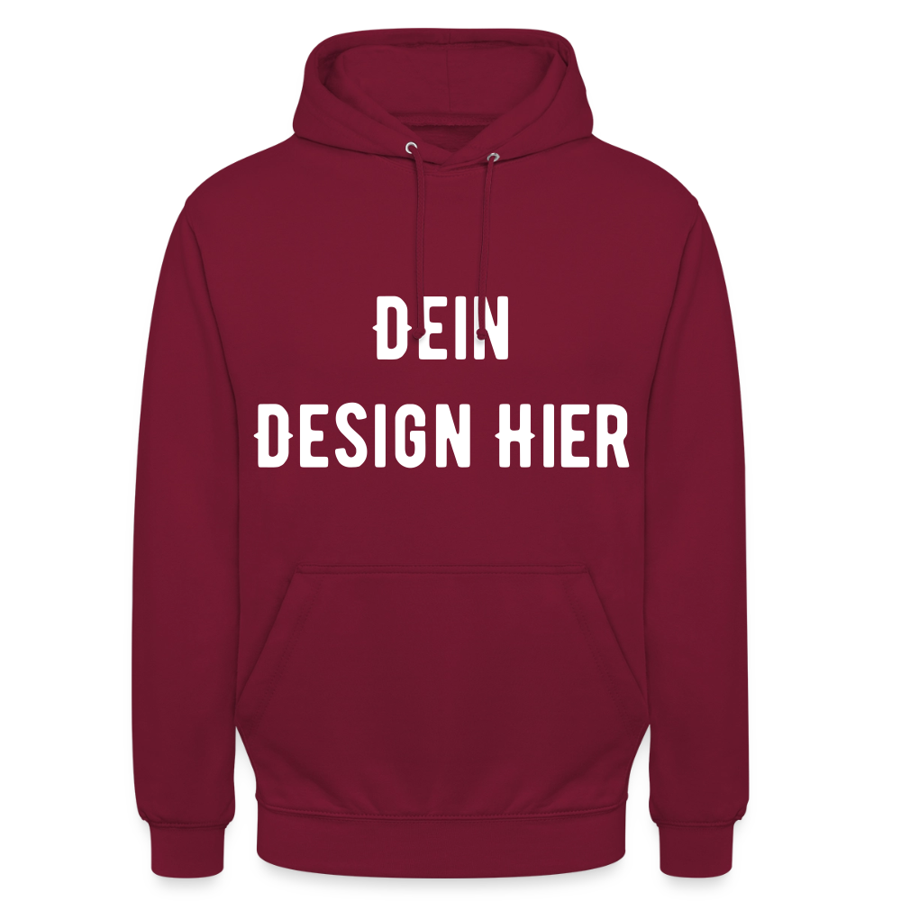 Unisex Hoodie - Bordeaux