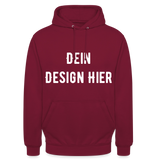 Unisex Hoodie - Bordeaux