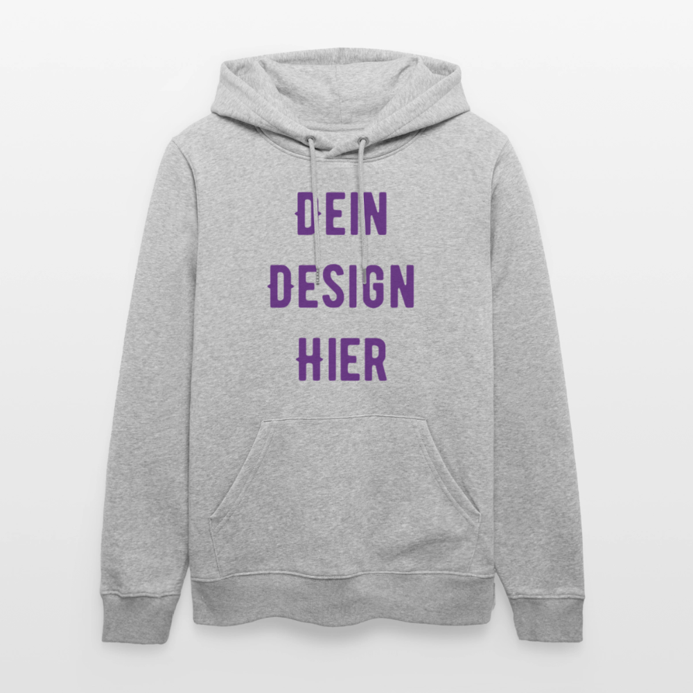 Stanley/Stella Unisex Bio-Hoodie CRUISER - Grau meliert