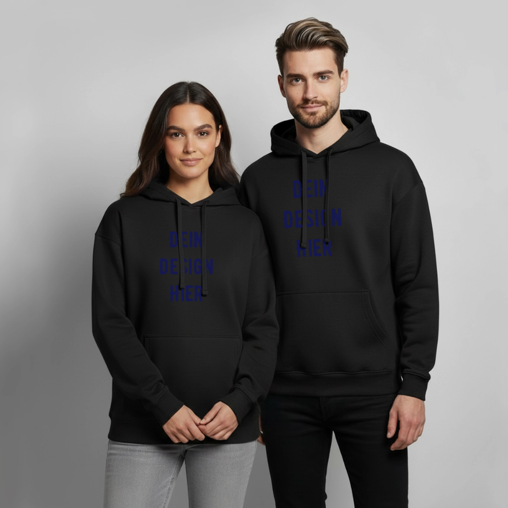 Oversized Unisex Hoodie von Stanley/Stella - Schwarz