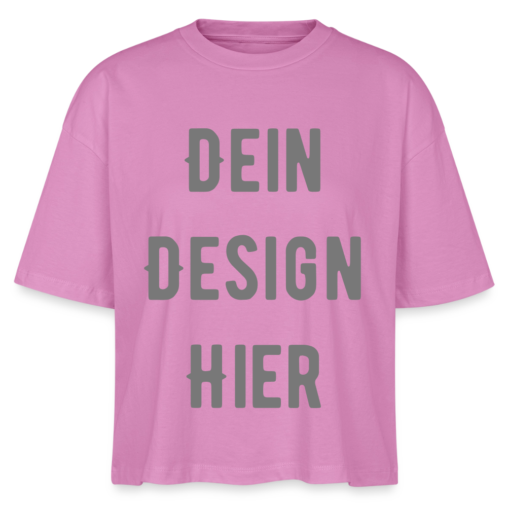 Frauen Boxy Bio-T-Shirt Nova - Pink