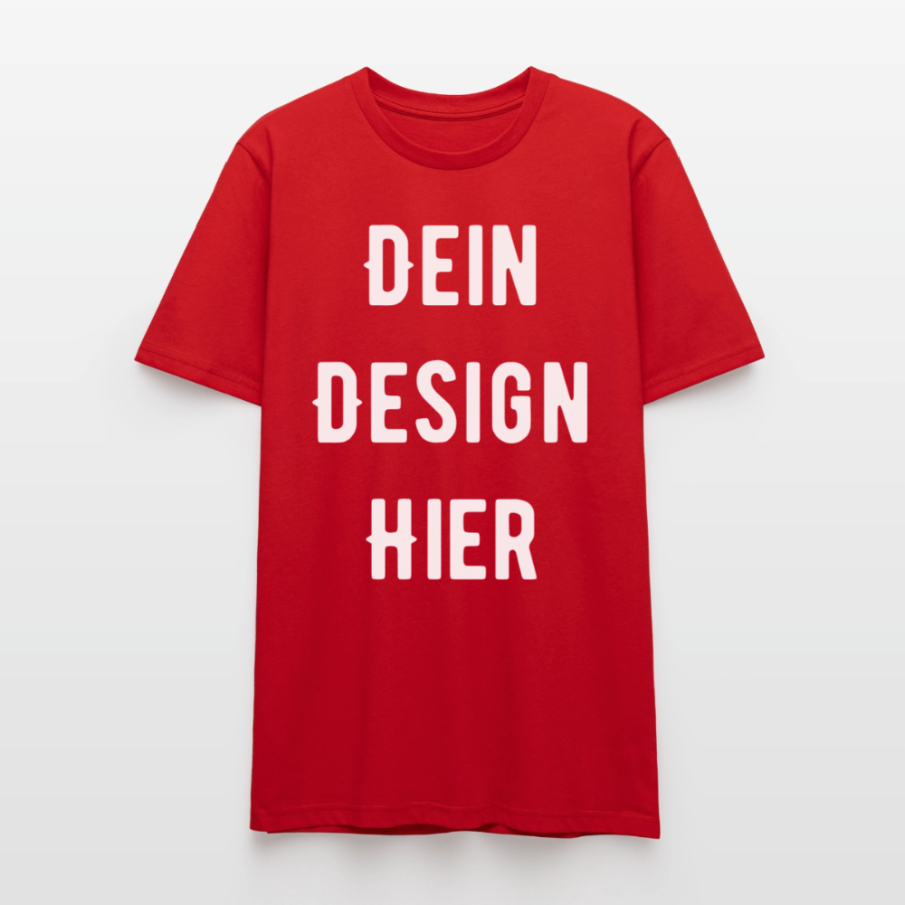 Stanley/Stella Unisex T-Shirt CRAFTER - Rot