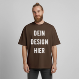 Heavyweight Unisex Boxy T-Shirt von stanley/stella - Dunkelbraun
