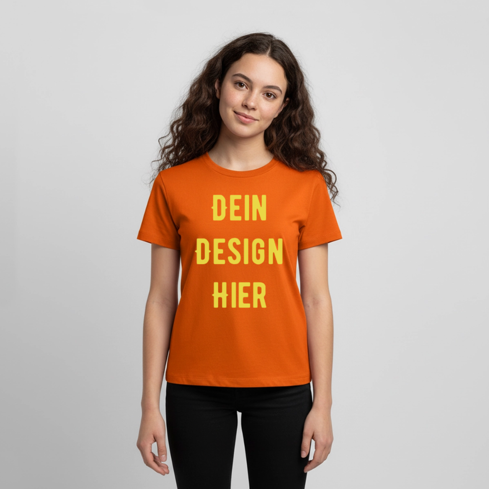 Teenager Premium Bio T-Shirt - Orange 