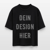 Frauen Boxy Bio-T-Shirt Nova - Schwarz