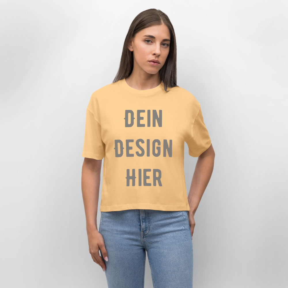 Frauen Boxy Bio-T-Shirt Nova - Mispel