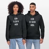 Stanley/Stella Unisex Bio-Hoodie DRUMMER - Dunkelgrau meliert