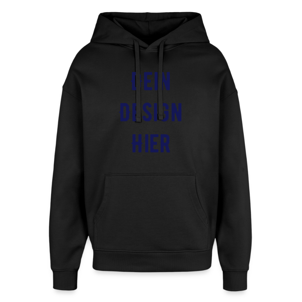 Oversized Unisex Hoodie von Stanley/Stella - Schwarz