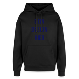 Oversized Unisex Hoodie von Stanley/Stella - Schwarz