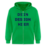 Männer Heavyweight Kapuzenjacke - Kelly Green