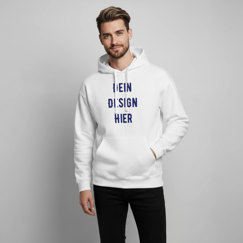 Oversized Unisex Hoodie von Stanley/Stella - Weiß