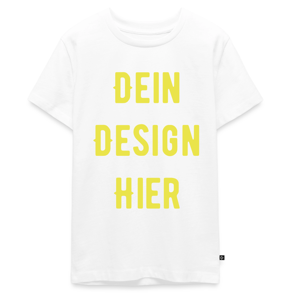 Teenager Premium Bio T-Shirt - Weiß