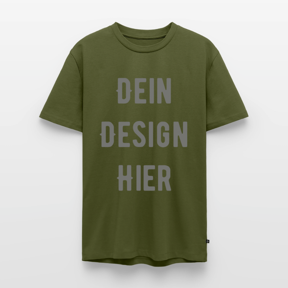 Männer Premium Bio T-Shirt - Khaki
