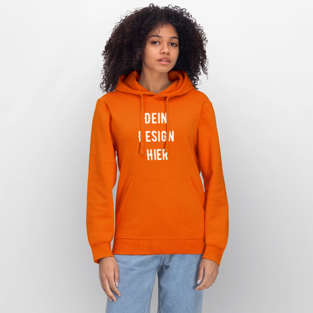 Stanley/Stella Unisex Bio-Hoodie DRUMMER - Tieforange