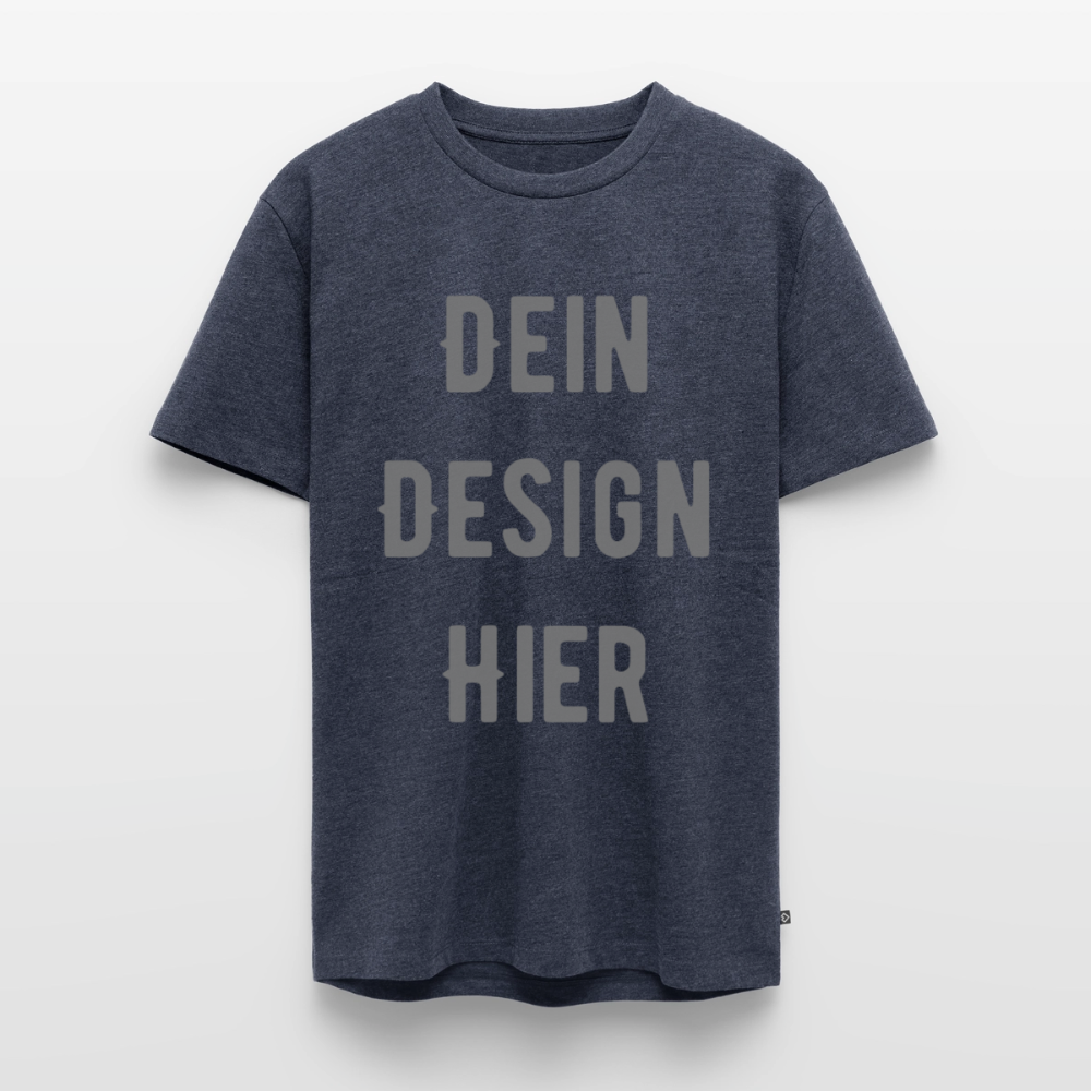 Männer Premium Bio T-Shirt - Jeansblau 