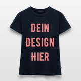 SLIM FIT Frauen Organic T-Shirt - Navy
