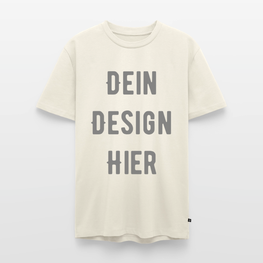 Männer Premium Bio T-Shirt - Naturweiß