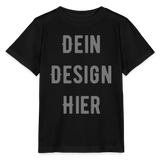 Bio Kinder T-Shirt MINI CREATOR - Schwarz