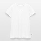 Frauen Bio-T-Shirt mit V-Ausschnitt von Stanley & Stella - Weiß