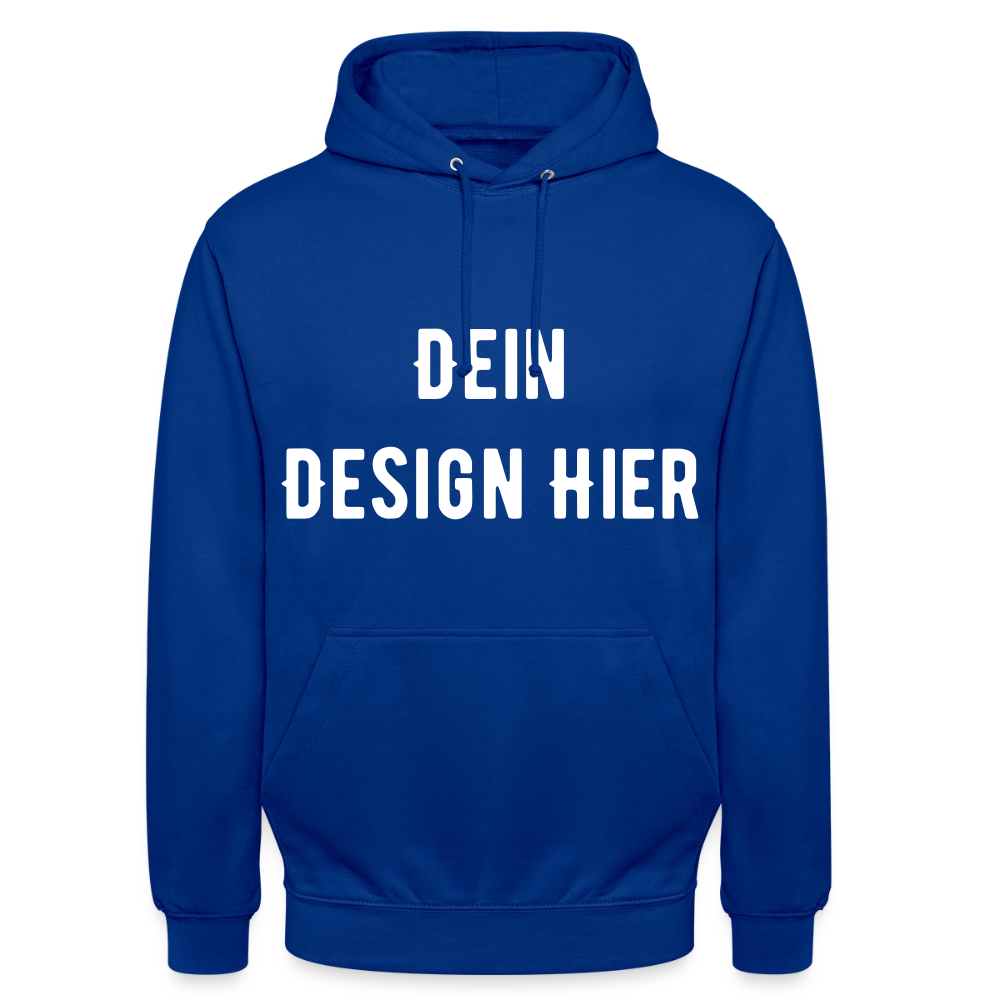 Unisex Hoodie - Royalblau