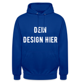 Unisex Hoodie - Royalblau