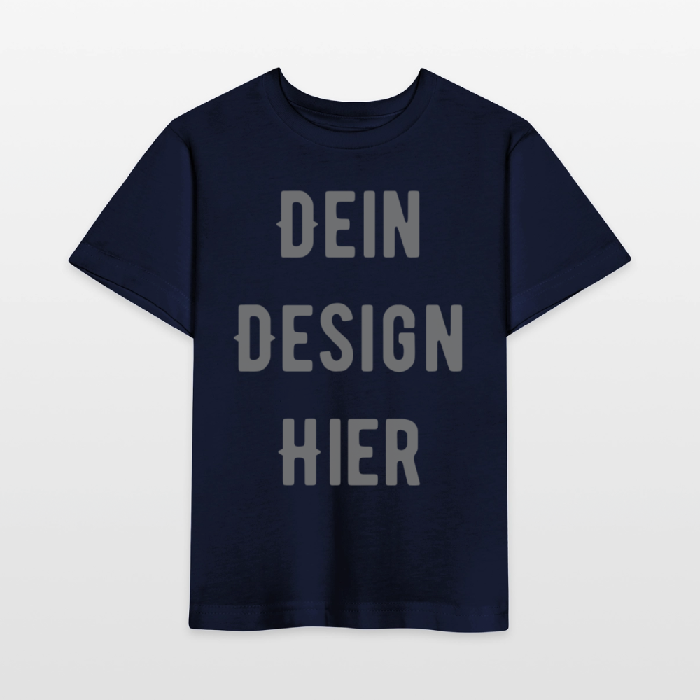 Bio Kinder T-Shirt MINI CREATOR - Navy