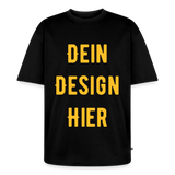 Unisex Premium Oversized Bio T-Shirt - Schwarz