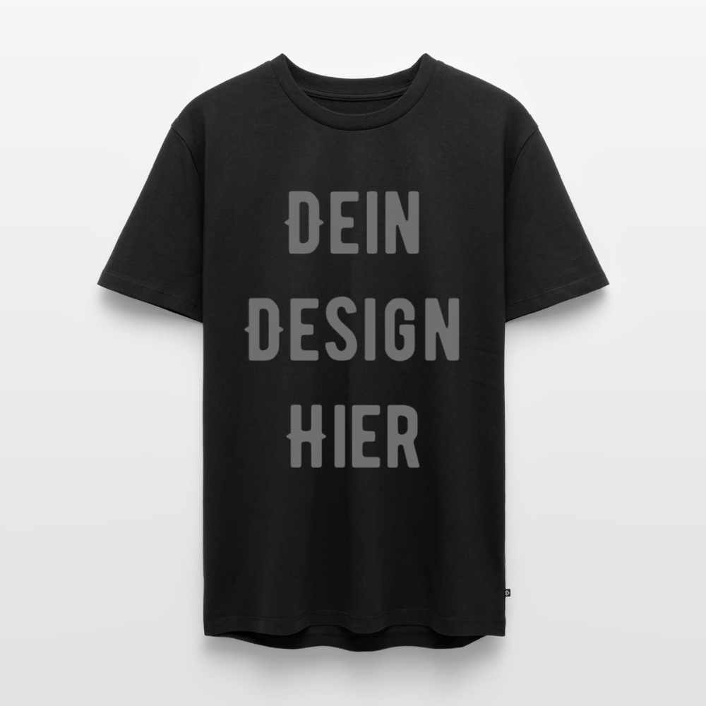 Männer Premium Bio T-Shirt - Schwarz